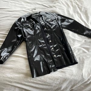 ZARA BLACK JACKET/DRESS SIZE L